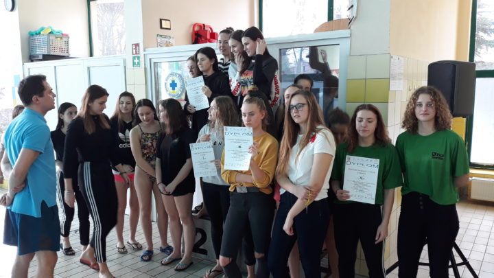 Pływanie drużynowe dziewcząt i chłopców – Licealiada