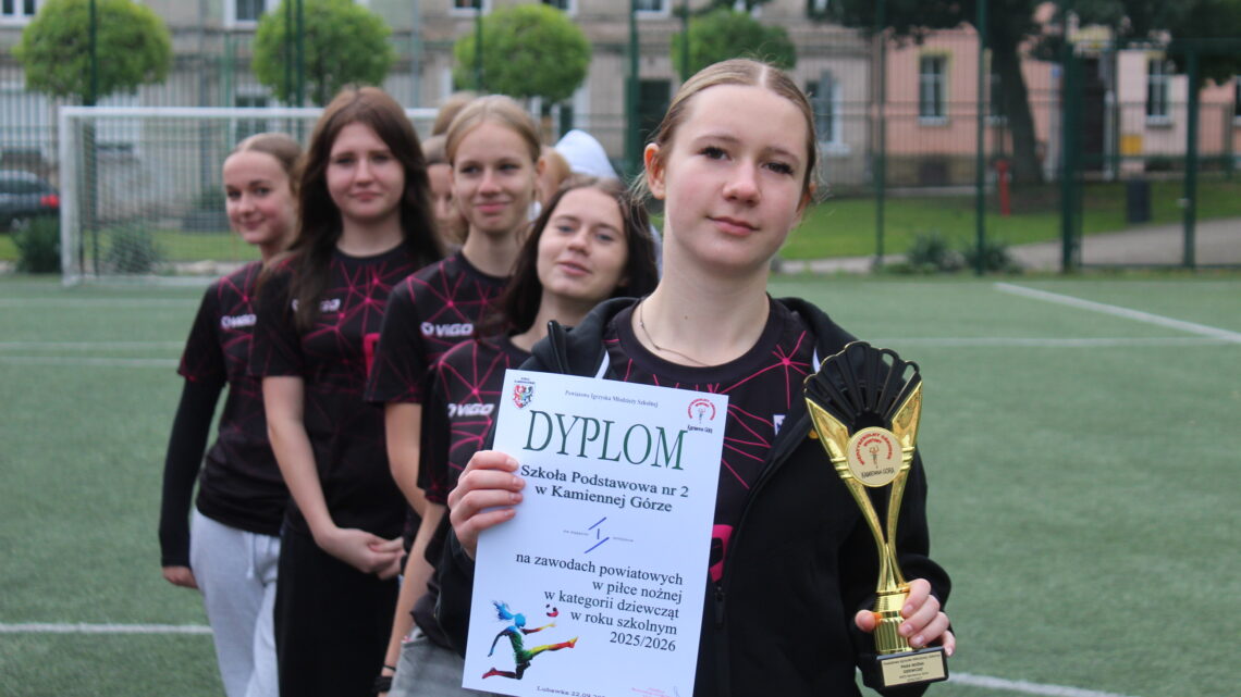 Finał Powiatowy w piłce nożnej dziewcząt w Igrzyskach Młodzieży Szkolnej