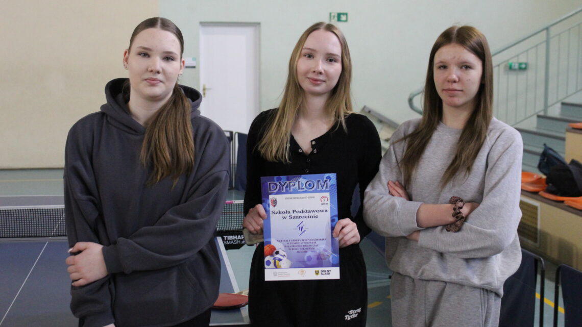 Finał Strefy Jeleniogórskiej w tenisie stołowym w Igrzyskach Młodzieży Szkolnej