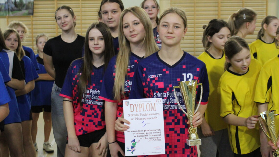 Finał Powiatowy w halowej piłce nożnej dziewcząt w Igrzyskach Dzieci oraz Igrzyskach Młodzieży Szkolnej